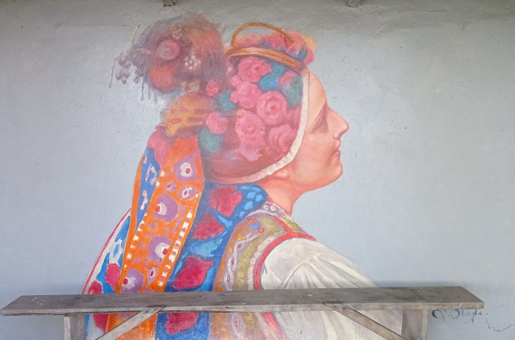 Mural Panna Młoda