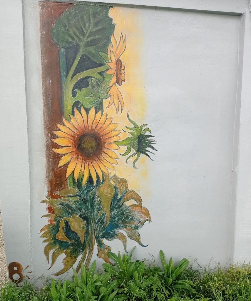 Mural Słoneczniki